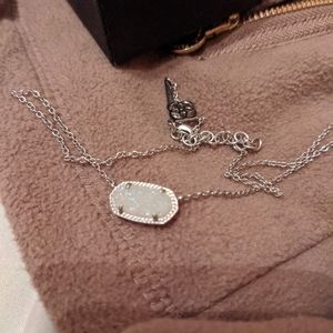 Kendra Scott silver necklace